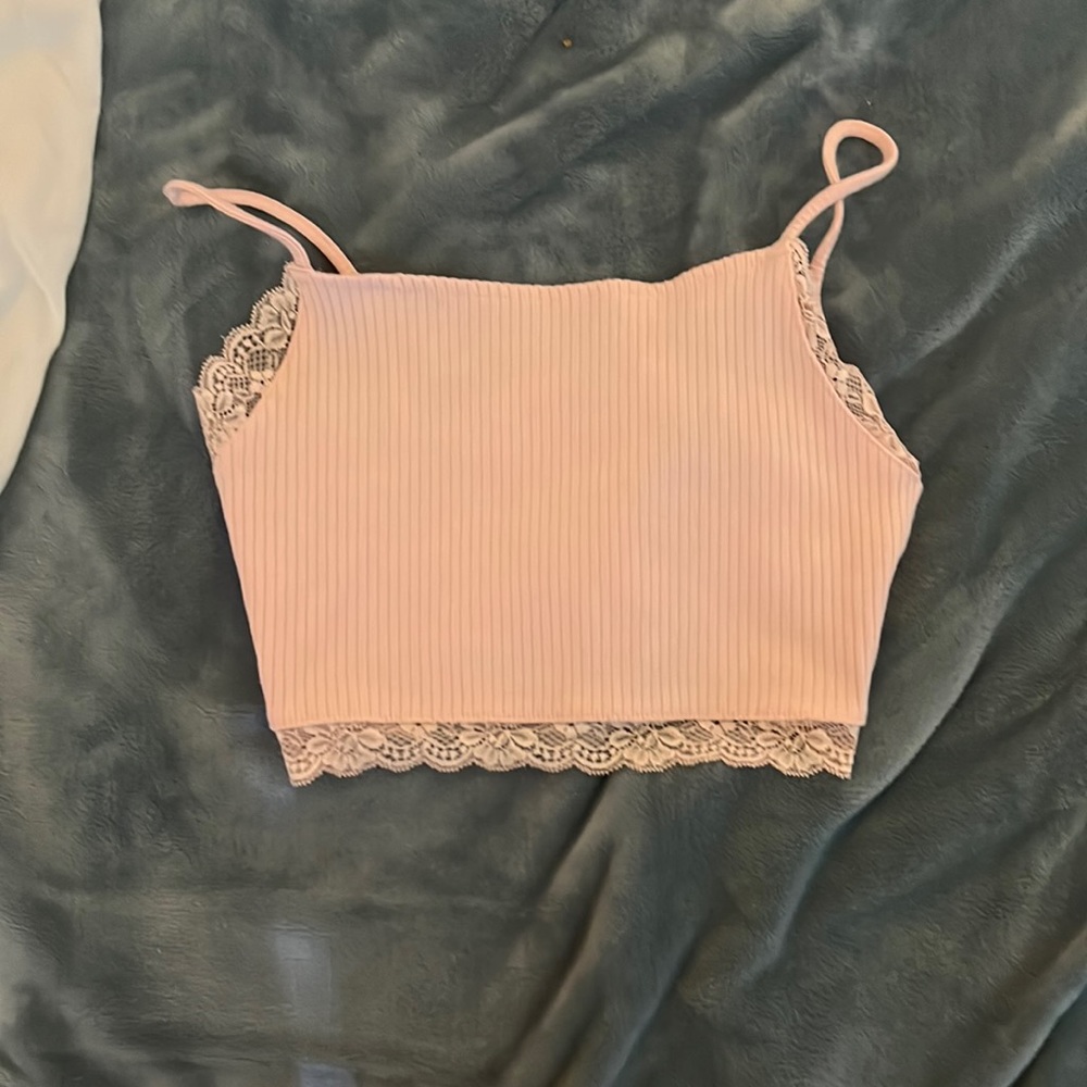 size small, corseted tank top